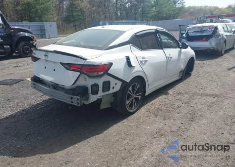 2022 Nissan Sentra Sv Xtronic Cvt from USA, damaged, VIN 3N1AB8CV1NY231087